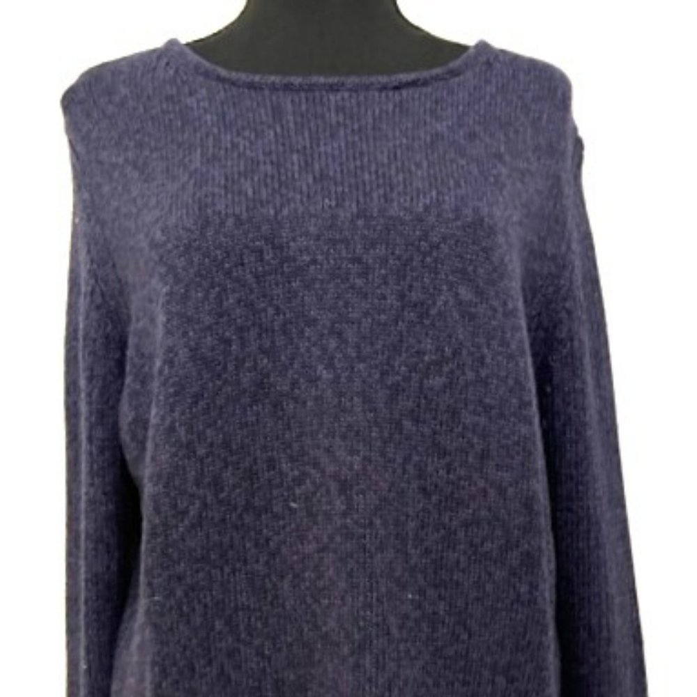 Women's Gander Mountain Guide Series Blue Cotton Sweater, NWT, Size XL